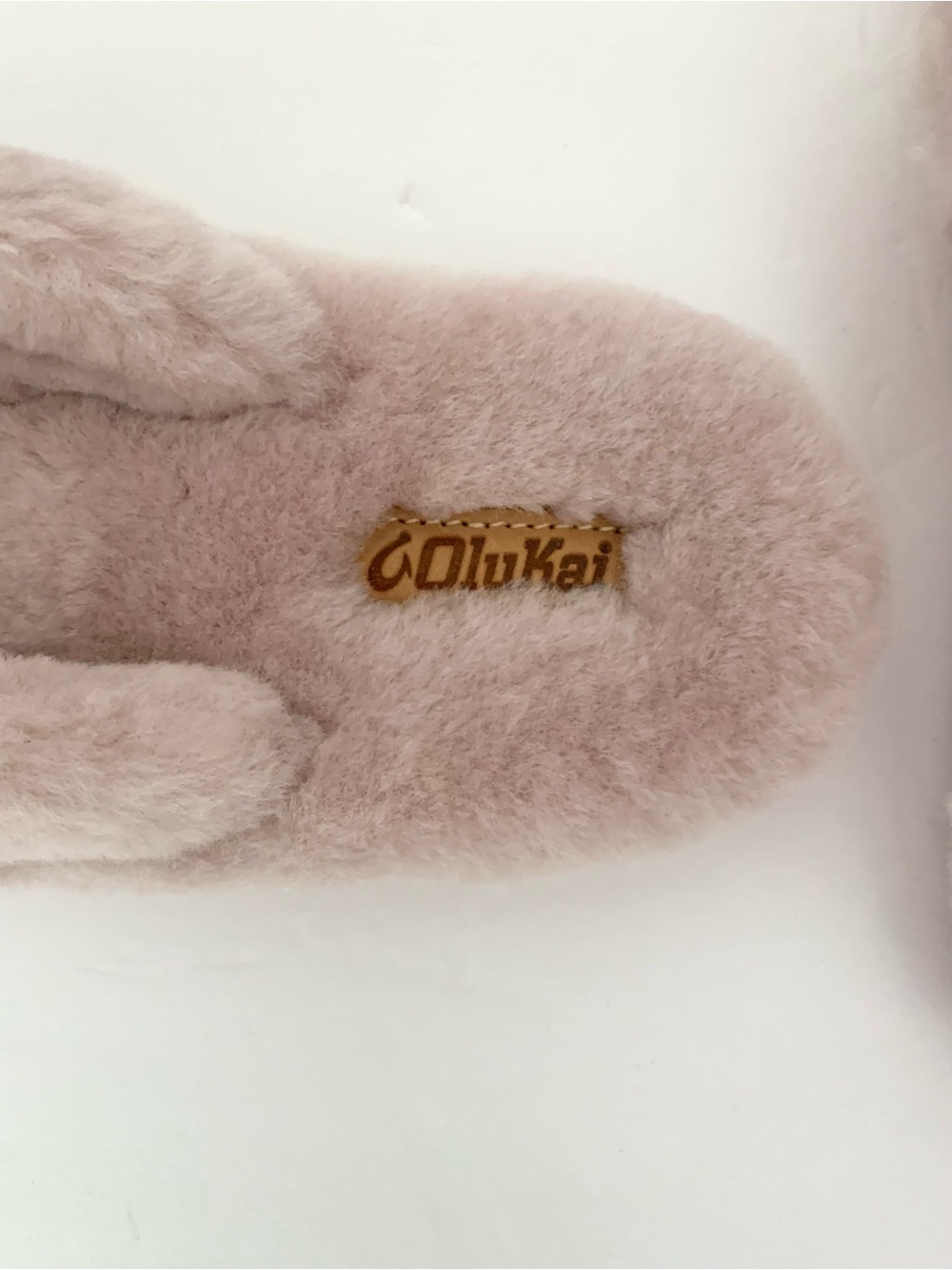 OluKai Kipea Heu Genuine Shearling Flip Flop Sandal (Women) - Picture 4 of 7